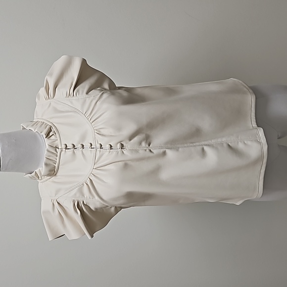 MELISSA NEPTON cream SAFIR LEATHER TOP - Picture 1 of 5